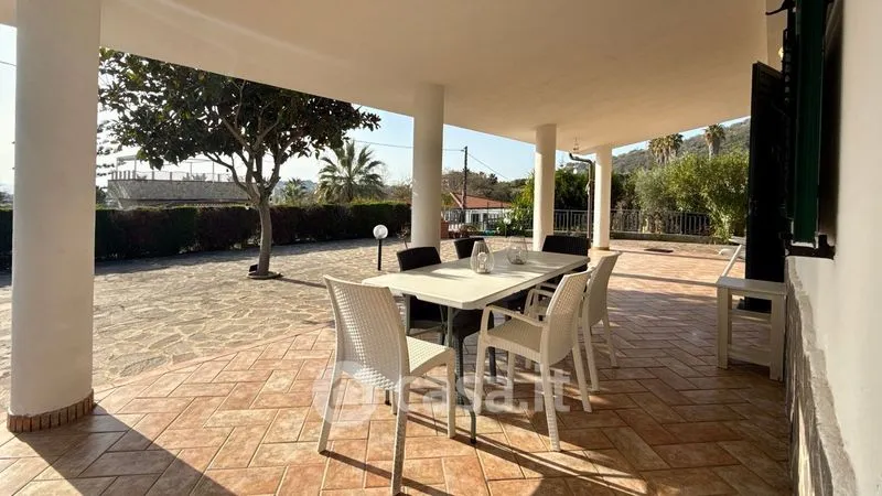 Terrasse - Villa with Sea View in Ricadi