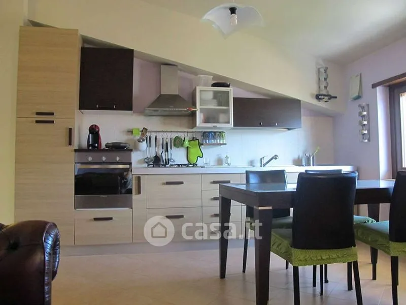 Söögituba - Mansard Apartment with Balcony in L'Aquila