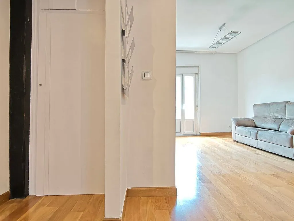 Living Room - 1-Bedroom Flat with Balcony in Santiago Centre