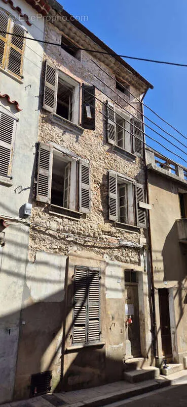 Exterior - Village House for Renovation in Cabasse