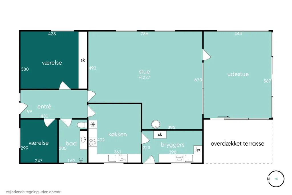 Plaan - Villa with River Access in Lysbro