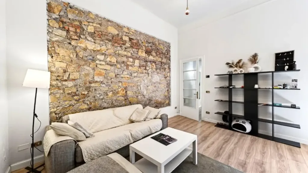 Séjour - Spacious 2-Bedroom Apartment in Brescia