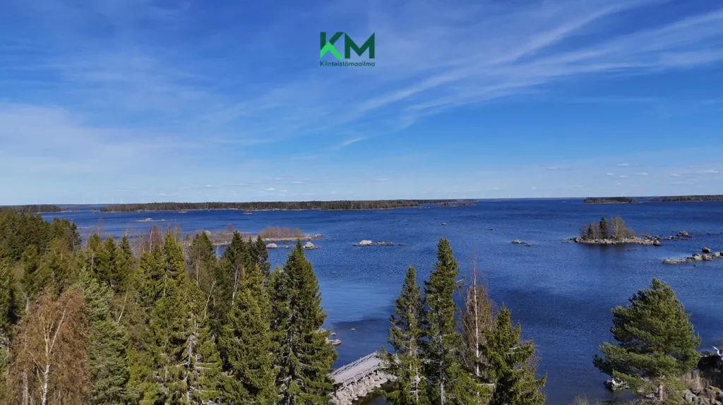 Aerial - Cottage with Private Sauna in Maksamaa