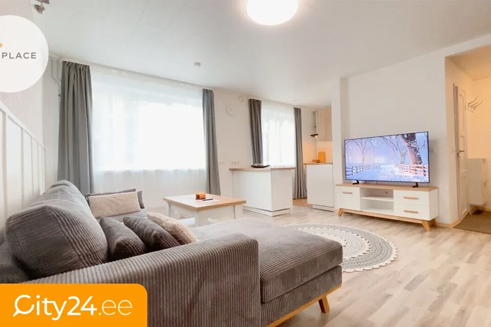Soggiorno - Renovated Apartment with Stone Features in Jõgeva