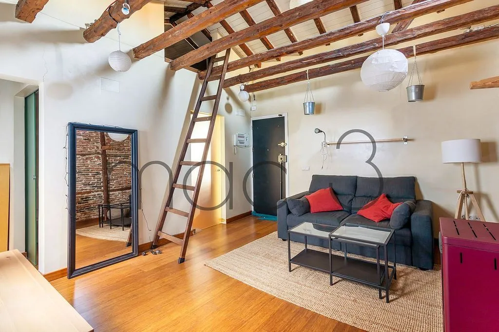 Séjour - Apartment with Balcony in Justicia, Madrid