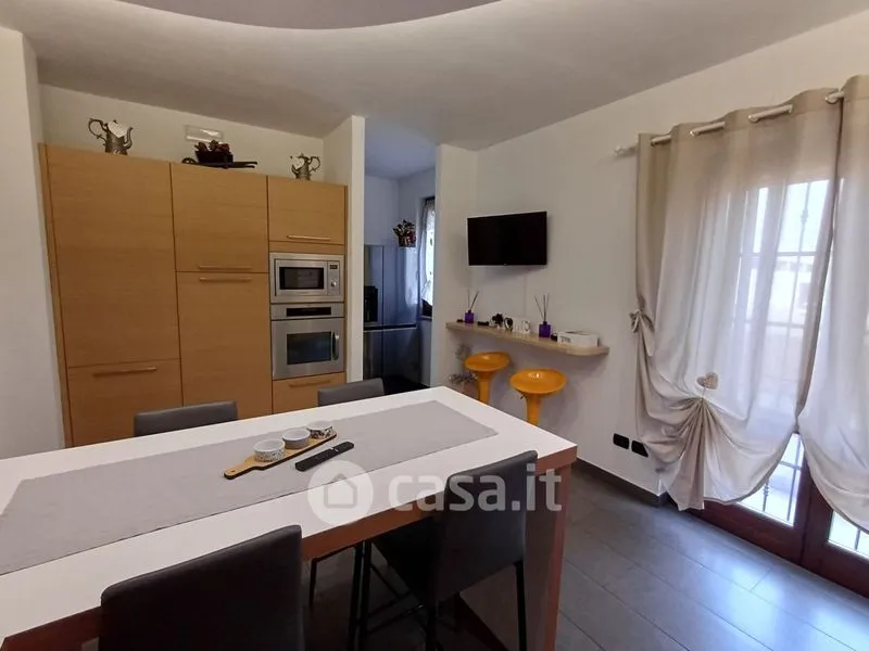 Dining Room - Dual-Unit Villa with Pool in Gragnano Trebbiense