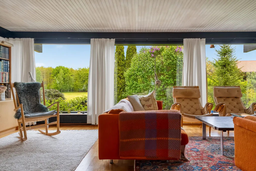 Séjour - Fenced Villa in Hillerød