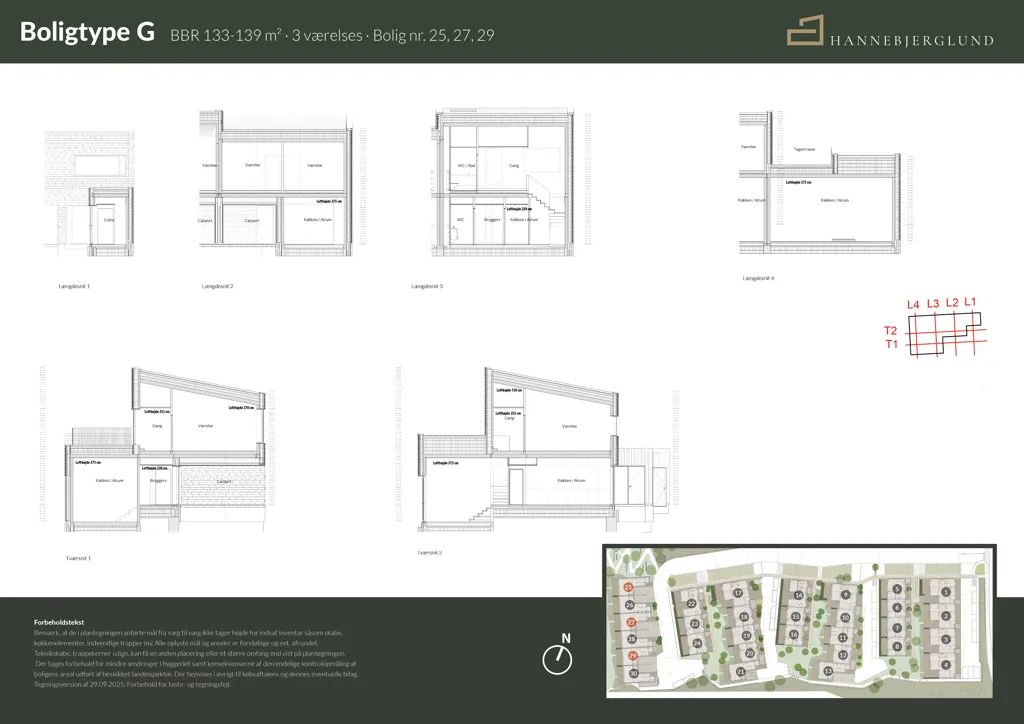 Rowhouse with Mahogany Windows in Rungsted Kyst