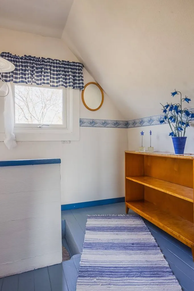Bedrooms - Cottage with Private Beachfront near Gävle