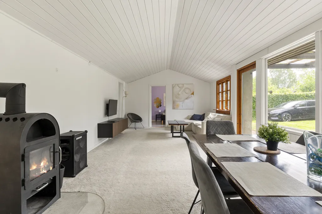 Living Room - Fenced Detached Villa in Bagsværd