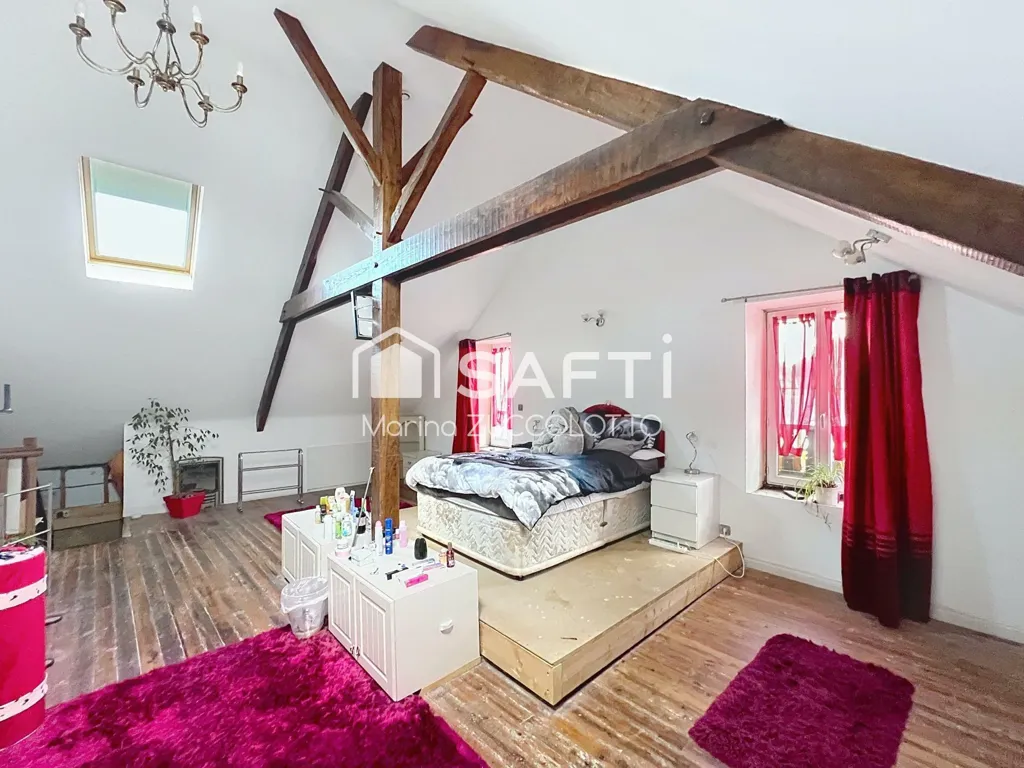 Chambres - Maison avec Jardin et Dépendances à Ménéac