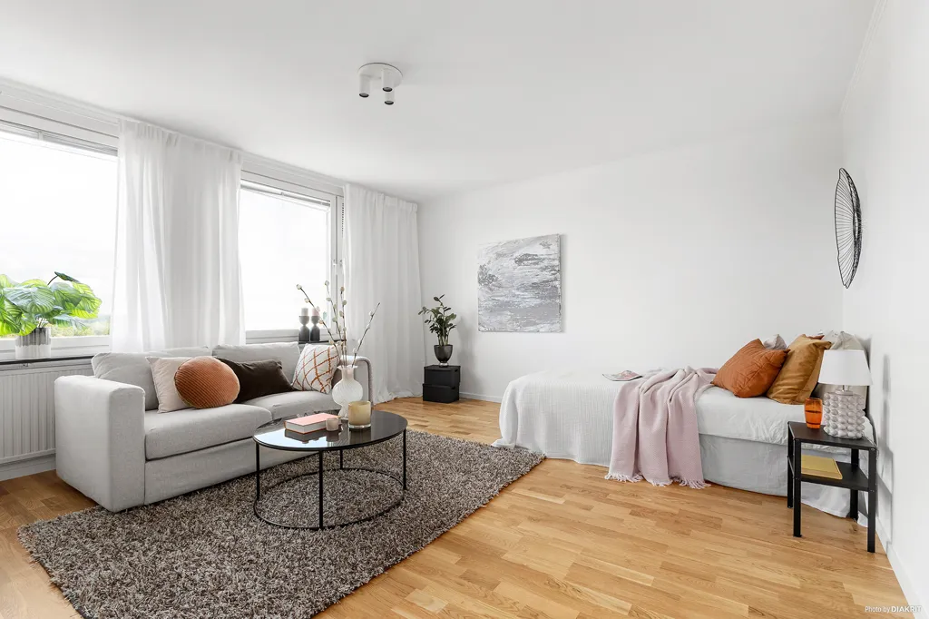 Elutuba - Modern Flat with Panoramic View in Järfälla