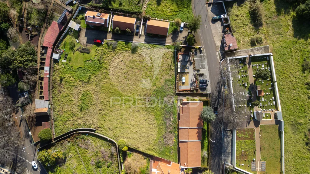 Õhuvaade - Construction Plot with Sea View in Prazeres