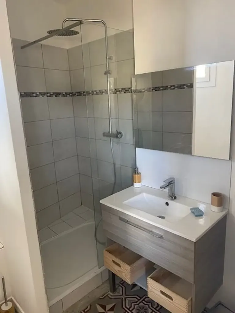 Badezimmer - Studio with Kitchen in Avignon