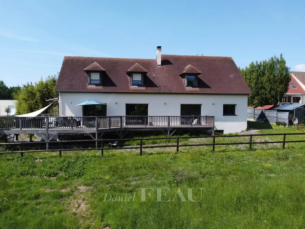 Extérieur - Maison Récemment Construite avec Vue sur la Touques à Trouville-sur-Mer