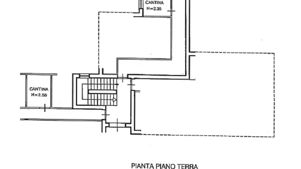 Plaan - Apartment with Terraces near Spoleto Centre