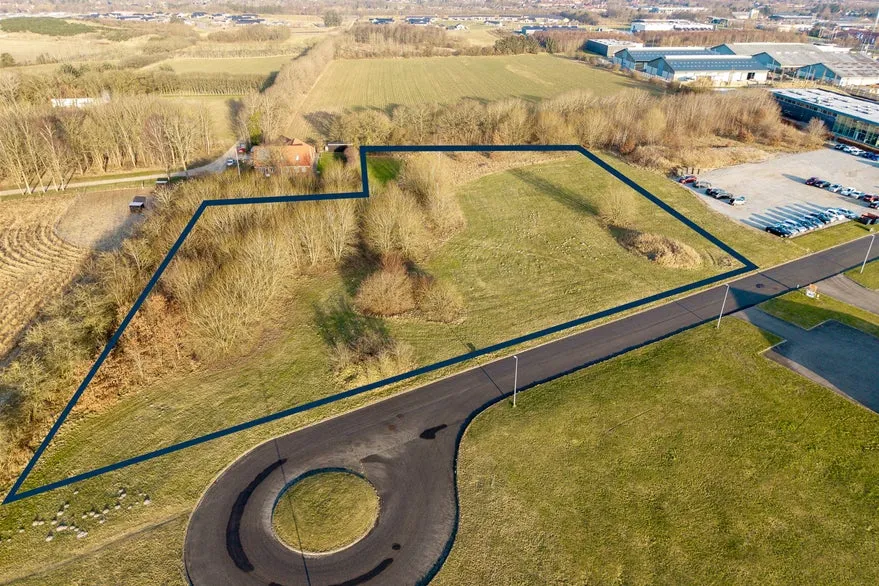 Õhuvaade - Flexible Business Plot in Varde