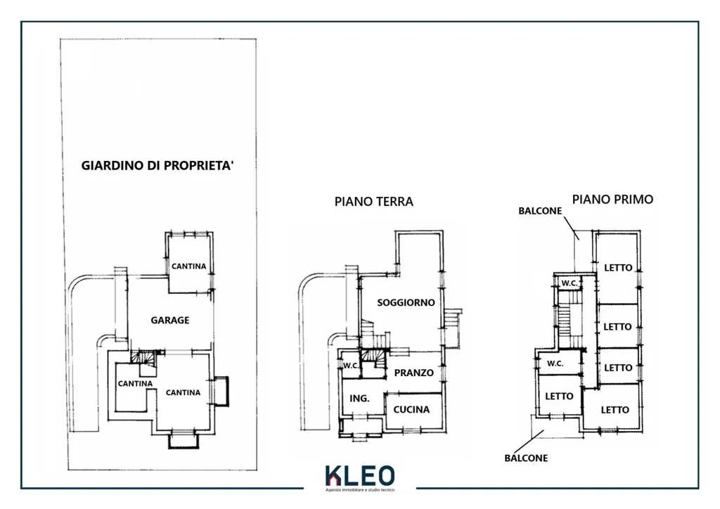Plan - Luxury Villa with Private Garden in Forlì