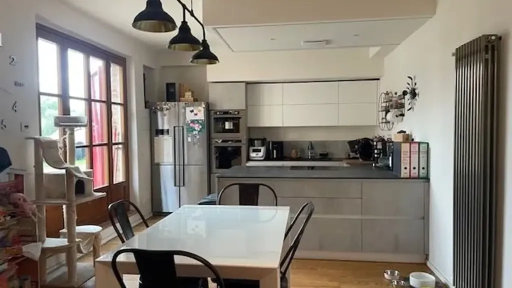 Kitchen - Rustic House with Olive Grove in Castelnuovo Berardenga