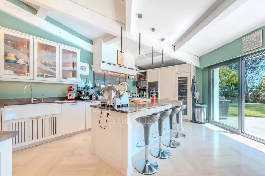 Cuisine - Villa au Calme avec Piscine à Mougins