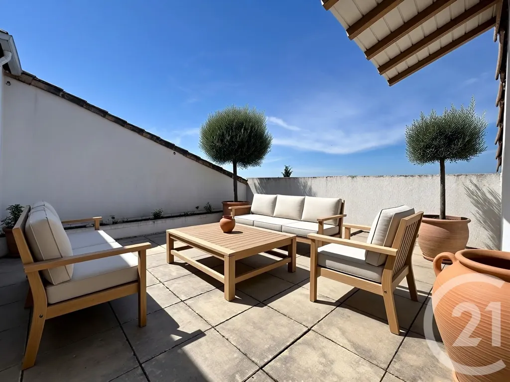 Terrasse - Duplex T3 Bis avec Deux Terrasses à Montpellier