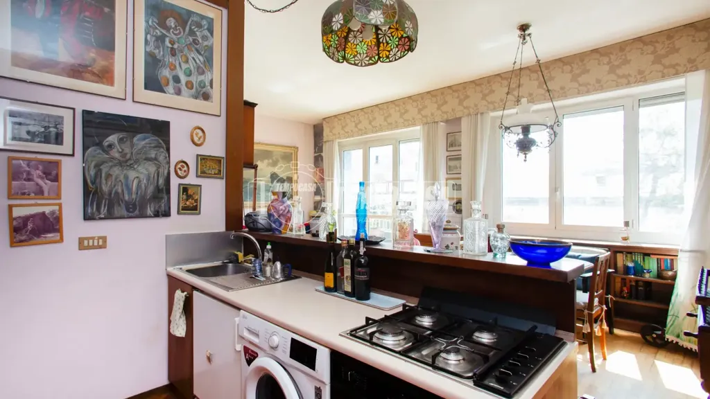 Köök - Apartment with Terrace in Milan