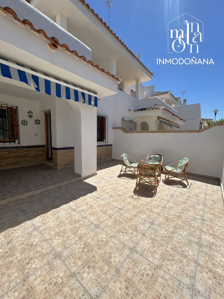 Terrass - Terraced House with Pool in Matalascañas