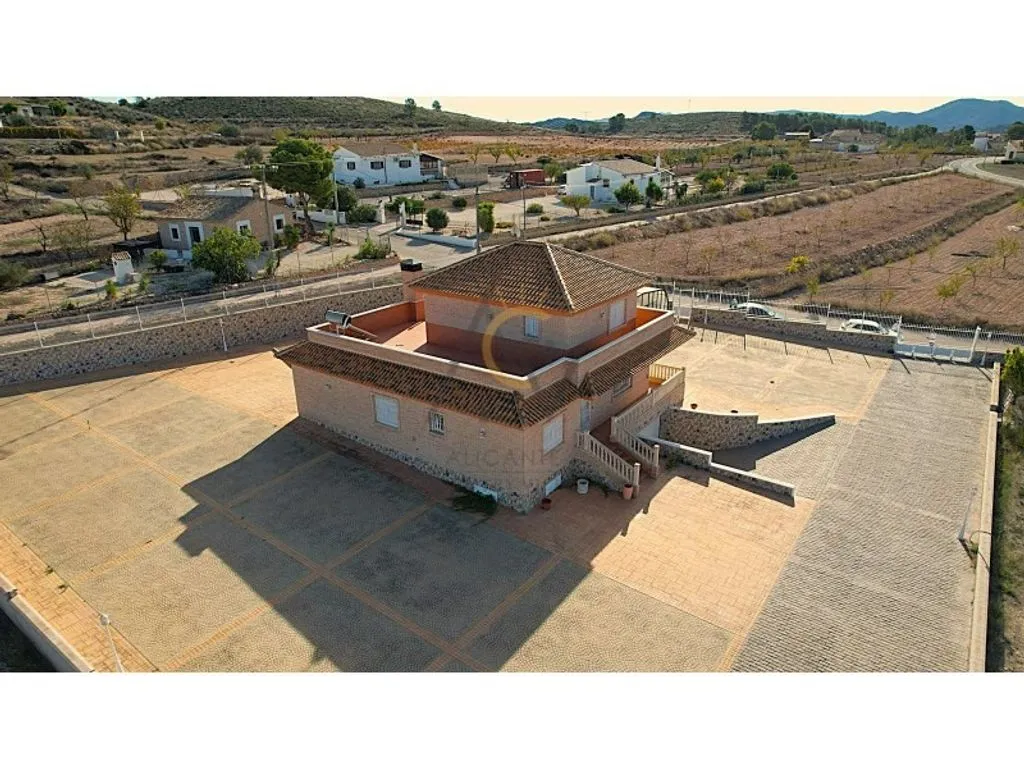 Vue aérienne - Luxury House with Pool in Pinoso