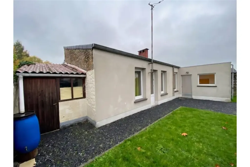 Extérieur - Maison Plain-Pied avec Jardin à Bernissart