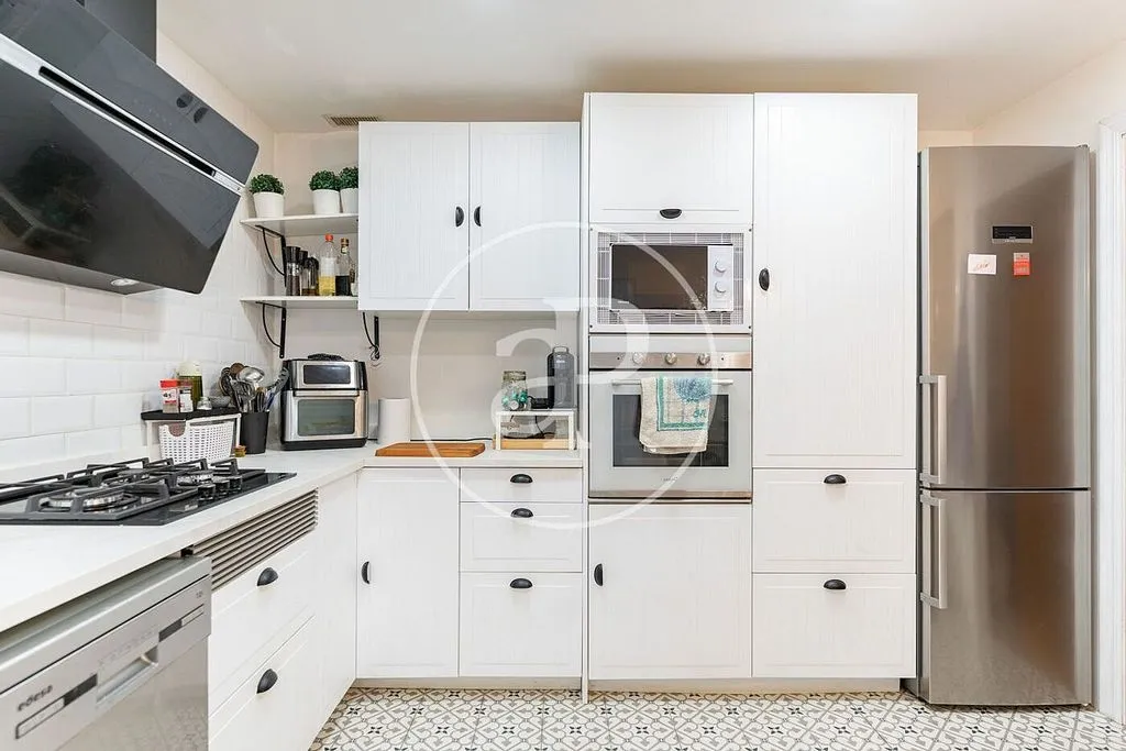 Köök - Ground Floor Flat with Terrace in El Coll d'en Rabassa