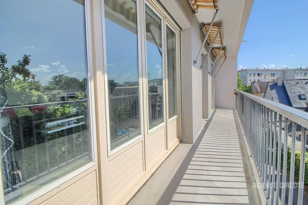Balcon - Appartement avec Balcon et Parking à Rennes