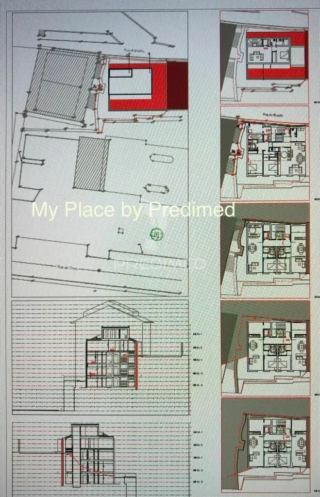 Approved Project for 7 Apartments with River Views in Massarelos