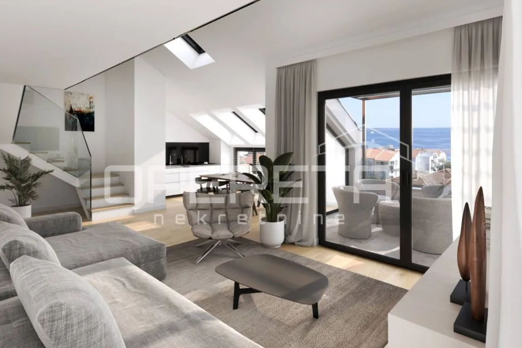 Soggiorno - Modern Apartment with Sea View in Orebić