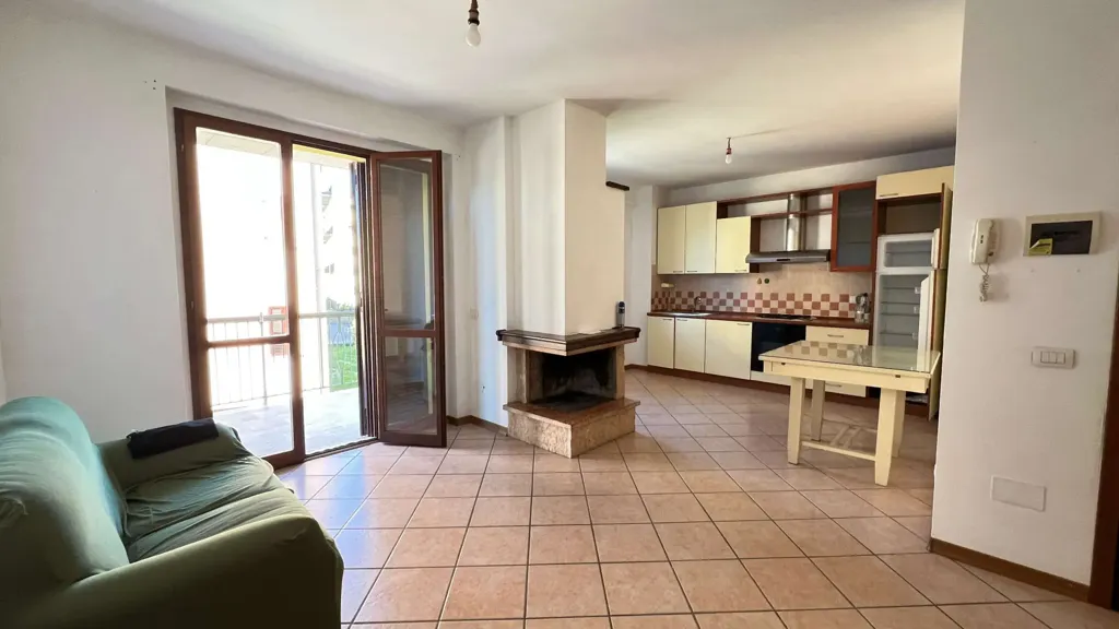 Séjour - Bright Apartment with Terrace in Spoleto