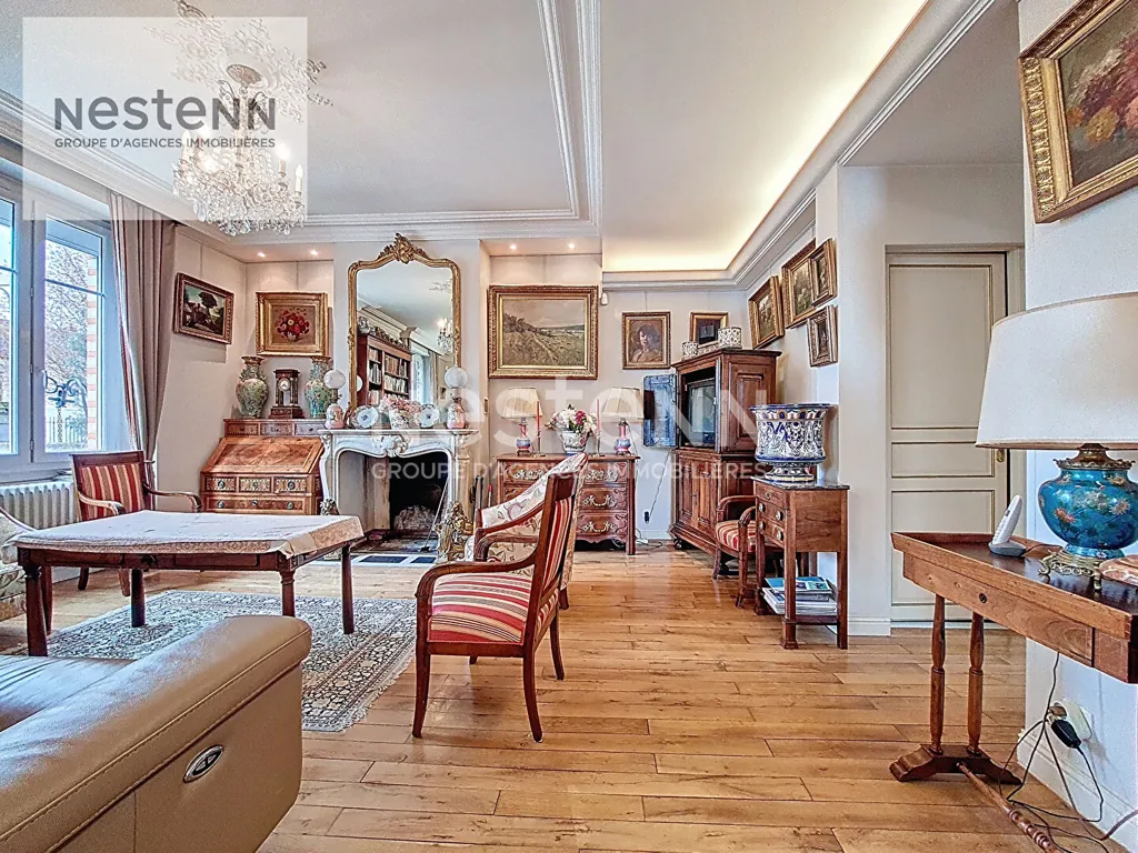 Living Room - 1930s House with Garden in Orleans