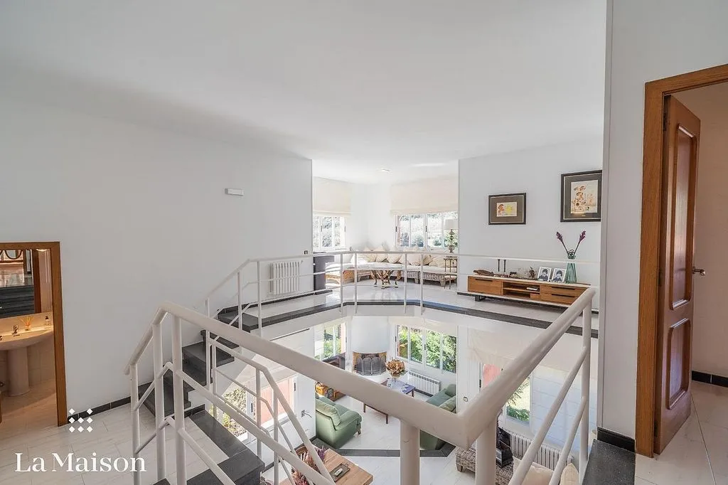 Living Room - Luxury House with Pool in Arenys de Munt