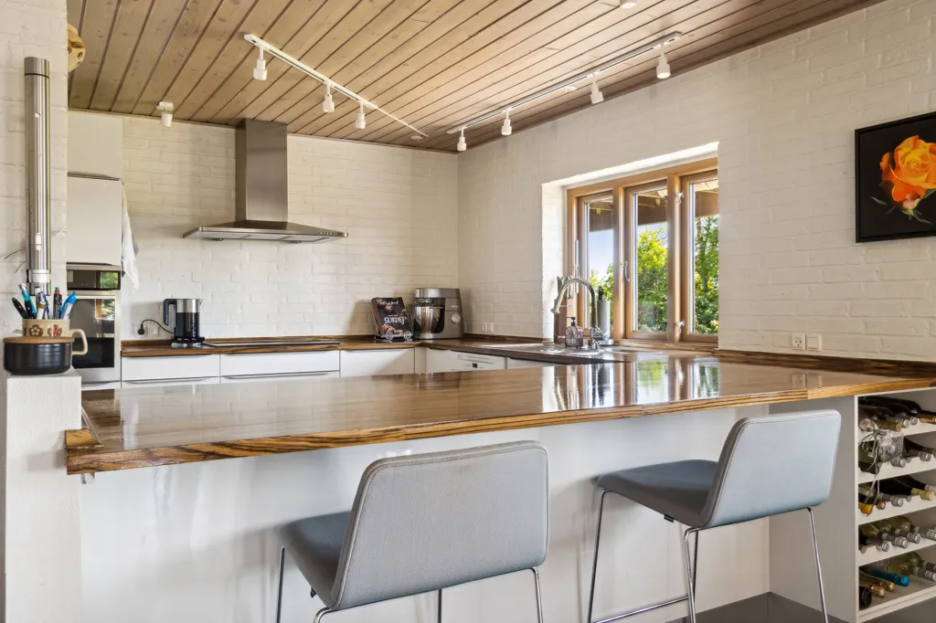 Cucina - Charming Countryside House with Panoramic Views near Vordingborg