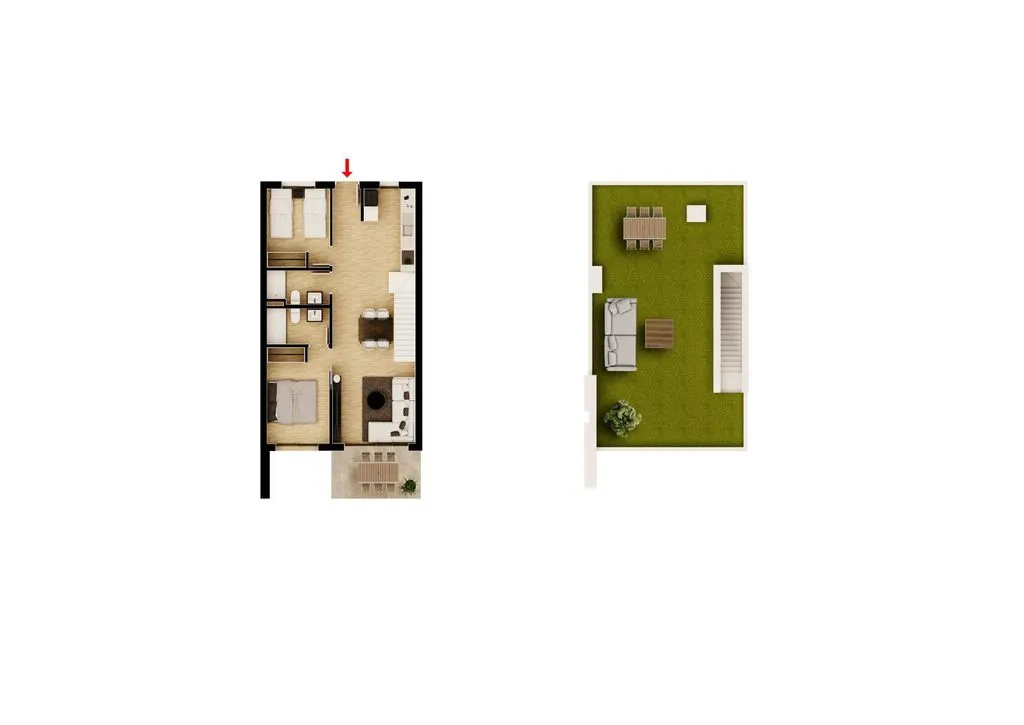 Plaan - Luxury Apartment with Pool in Santa Pola