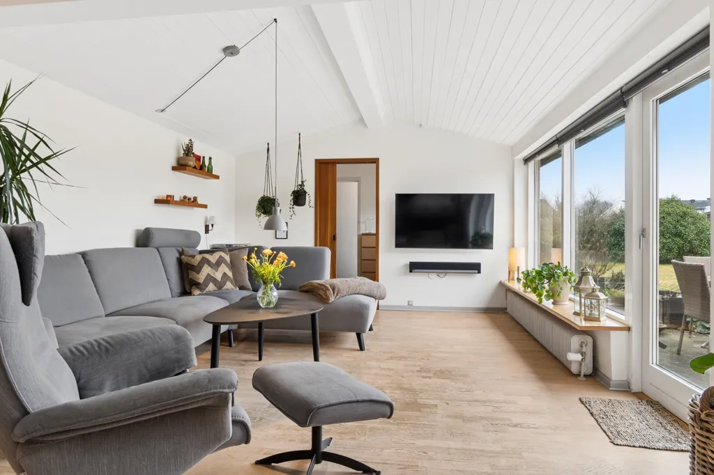 Séjour - Villa with Garden in Holstebro