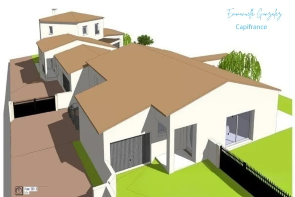 Buildable Plot with Permit in Fouzilhon