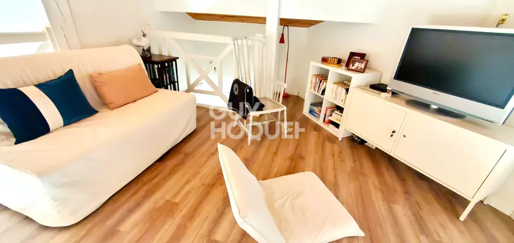 Living Room - Renovated House with Pool in Tosse