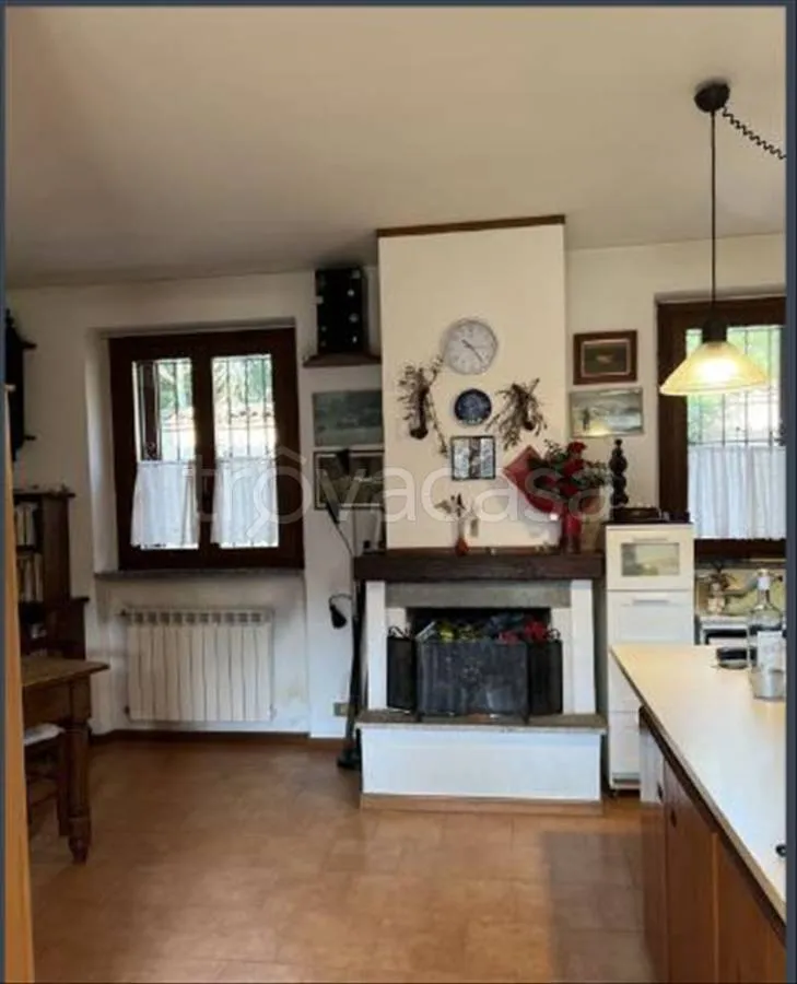 Cuisine - Trilocale with Lake View in Arona