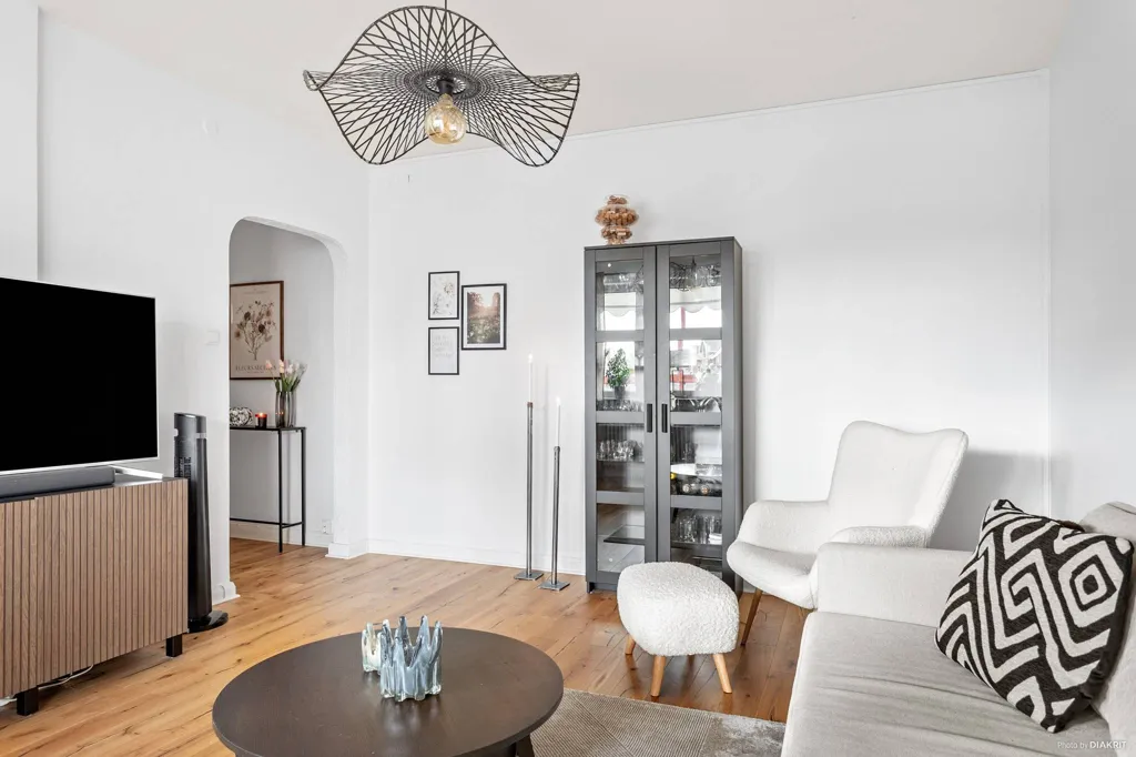 Séjour - Charming 1.5-Bedroom Flat with Balcony in Trelleborg
