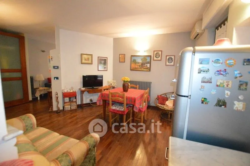 Living Room - Four-Room Apartment with Balcony in Lavello