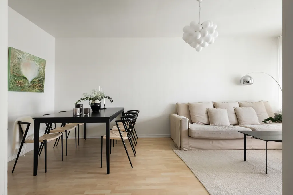 Séjour - Modernised Apartment with Balcony in Central Kungälv