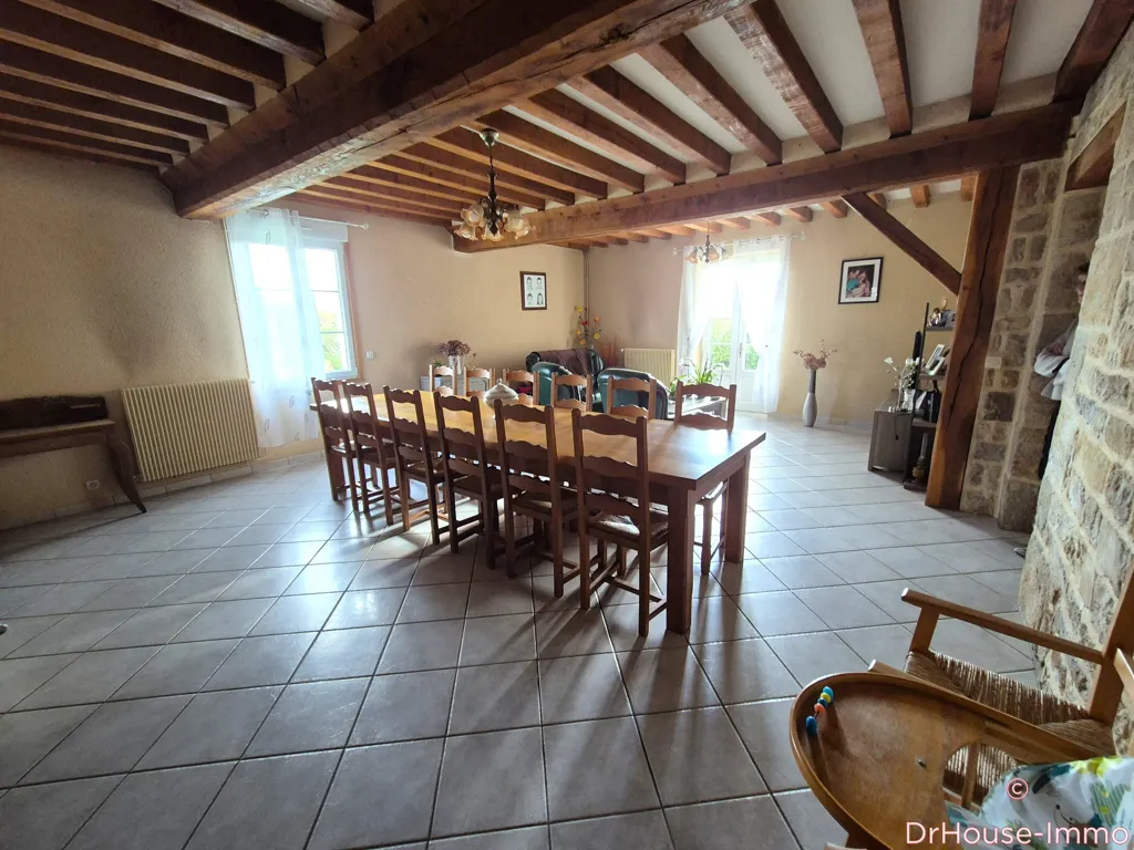 Salle à manger - Maison en Pierres avec Bureau et Dépendance à Domfront