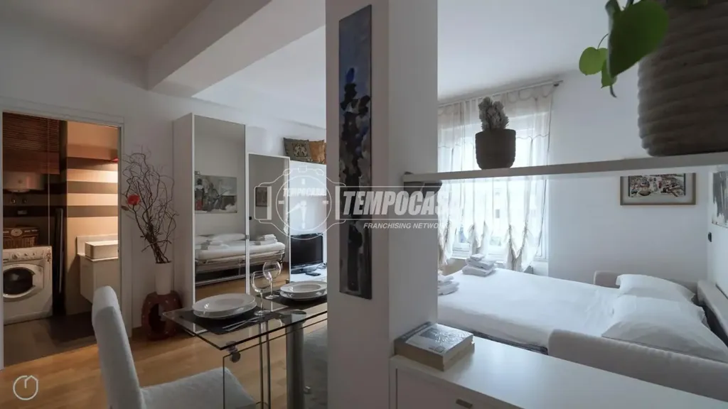 Magamistoad - Rear-Facing Studio with Terrace in Milan