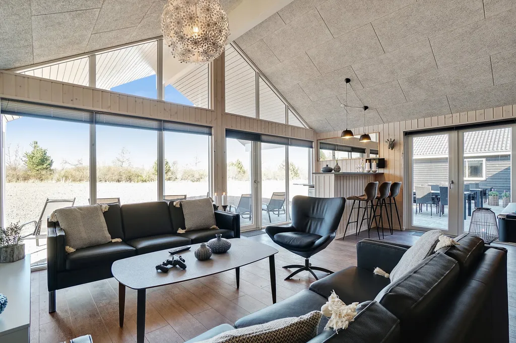 Soggiorno - Vacation Home with Pool near Grenå Strand