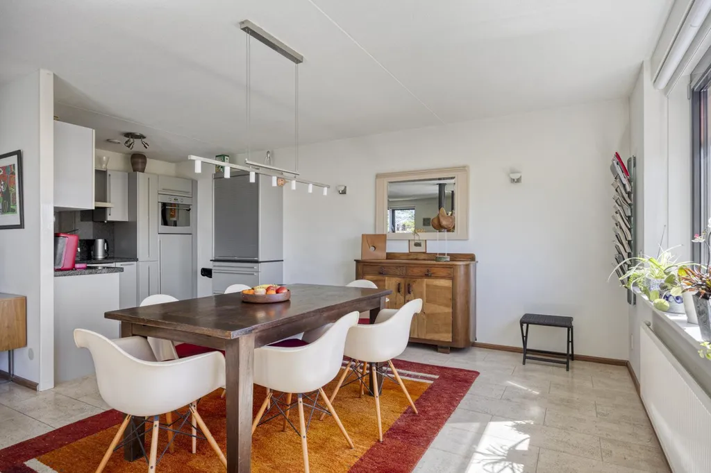 Dining Room - Light-Filled Apartment with Balcony in Central Tilburg