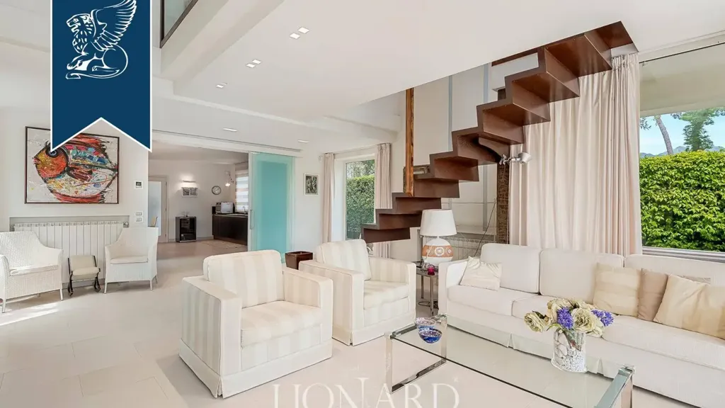 Soggiorno - Luxury Villa with Pool in Forte dei Marmi